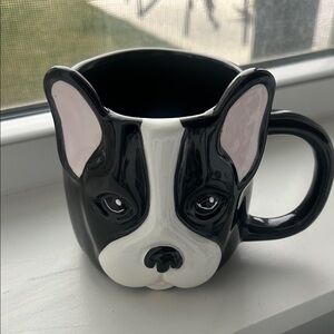 Boston terrier Black and White Dog Mug